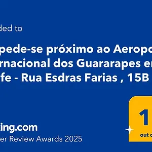 Hospede-se Proximo Ao Aeroporto Internacional Dos Guararapes Em - Rua Esdras Farias , 15b Apartamento